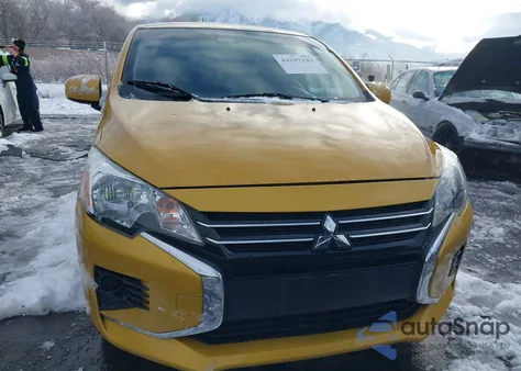 2021 Mitsubishi Mirage Carbonite Edition/Es/Le z USA, uszkodzony, nr VIN ML32AUHJ2MH001316